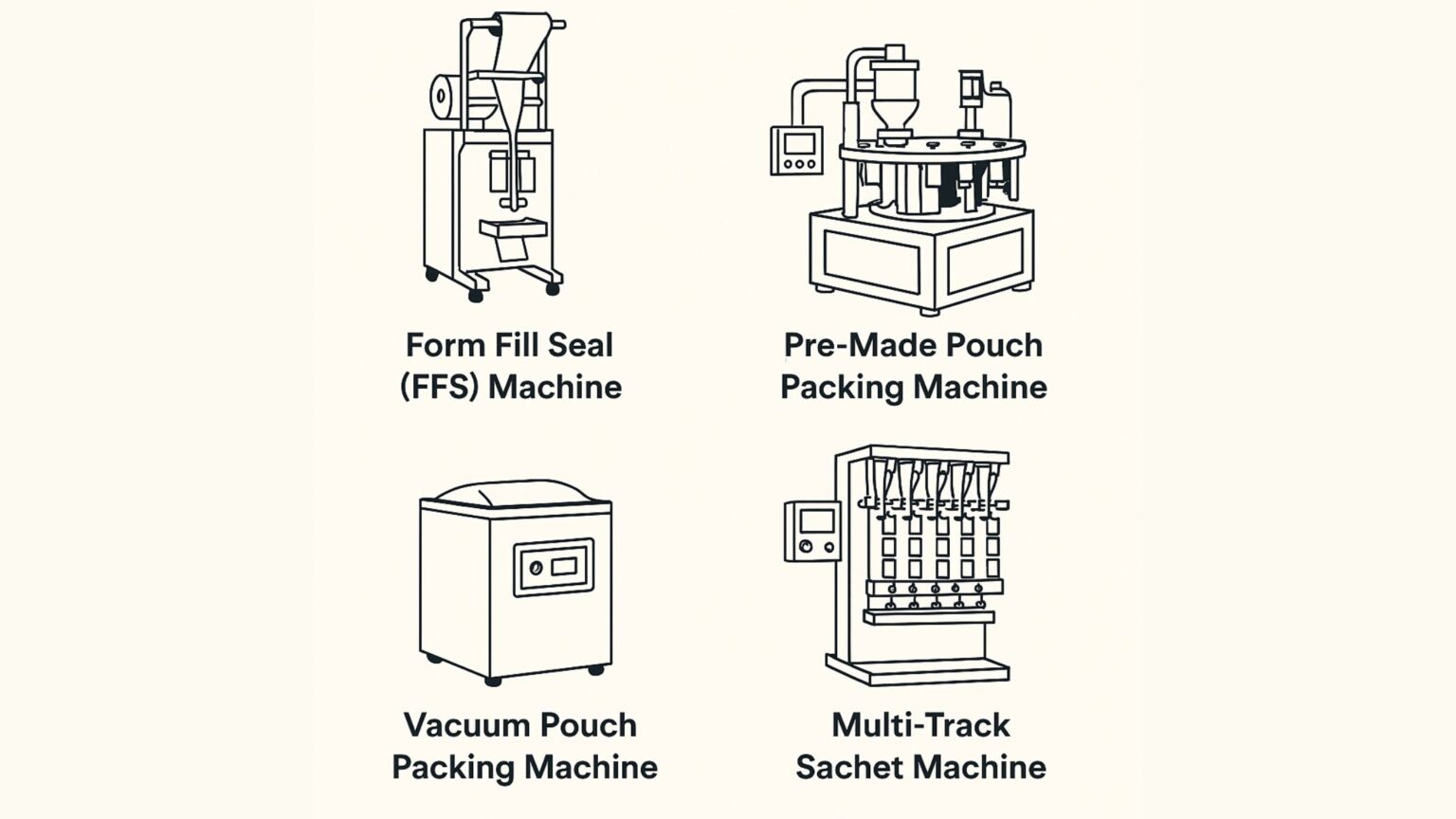 Pouch Packing Machines – Types and Industrial Applications