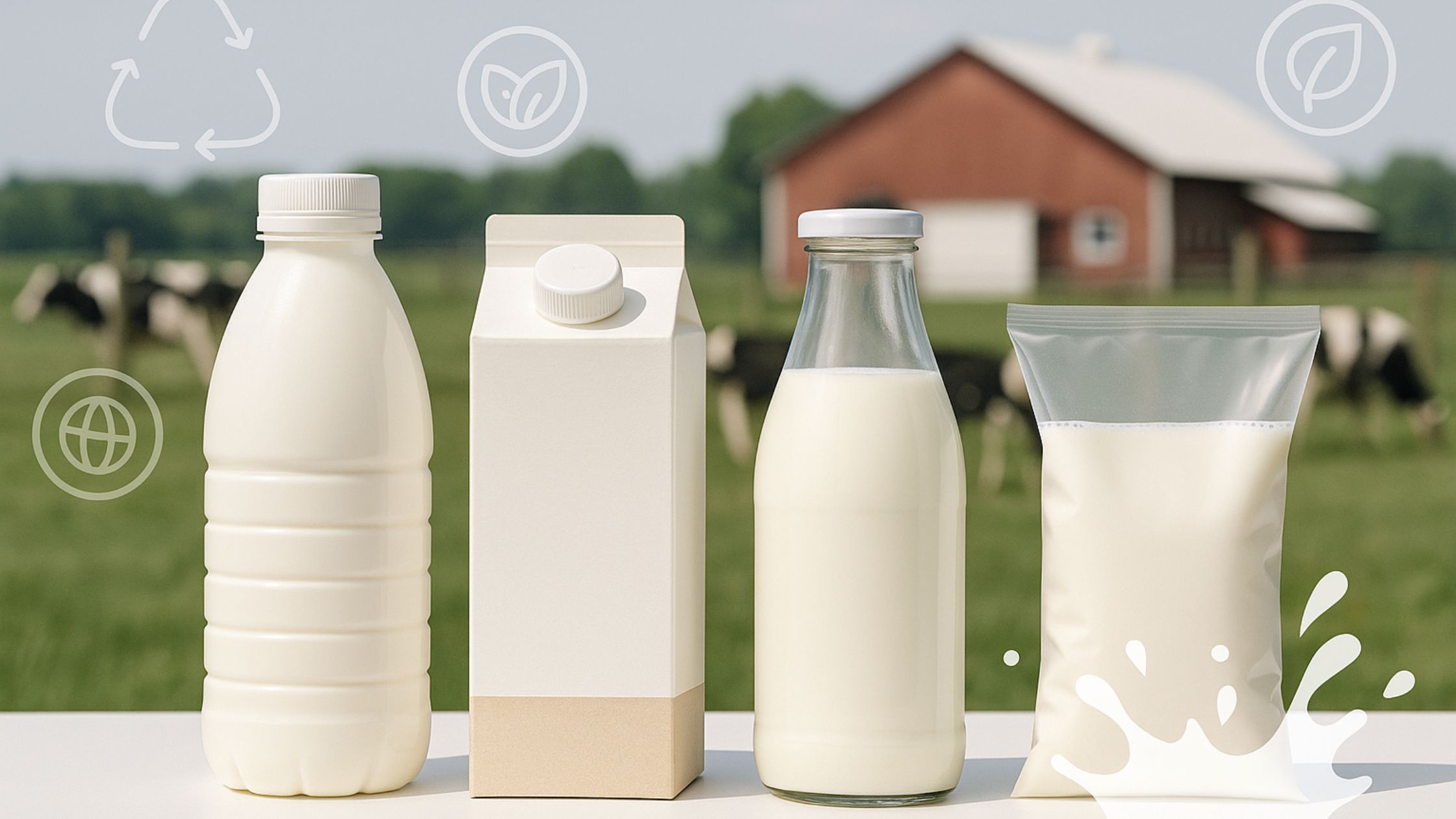 Primary Packaging of Milk: Materials, Methods, and Innovations