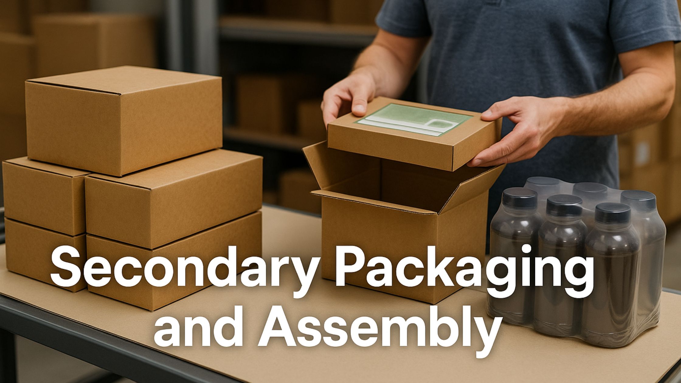 Secondary Packaging and Assembly: Enhancing Product Presentation and Logistics