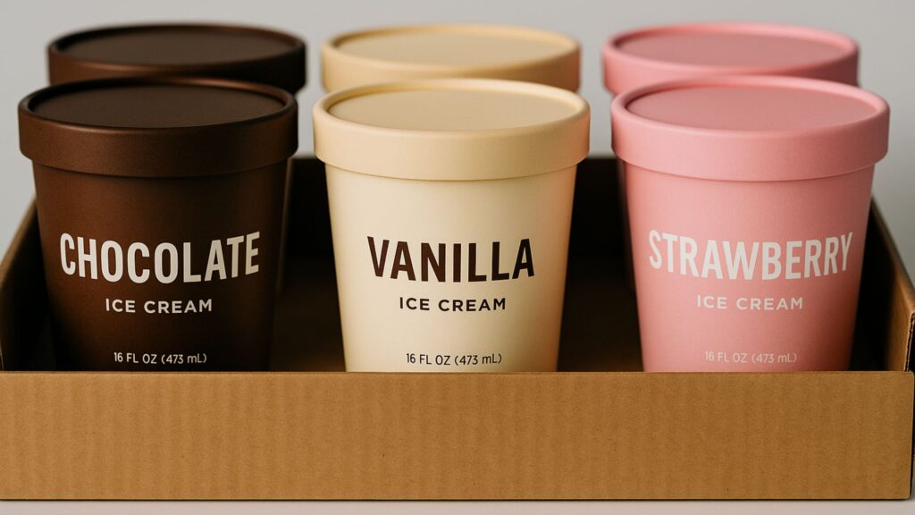 Secondary Packaging of Ice Cream: Ensuring Protection, Efficiency, and Brand Value