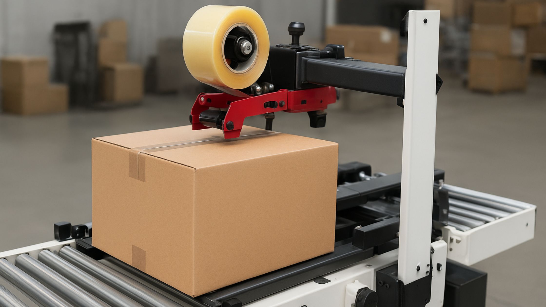 Tape Machine for Boxes – Improve Packaging Speed & Accuracy