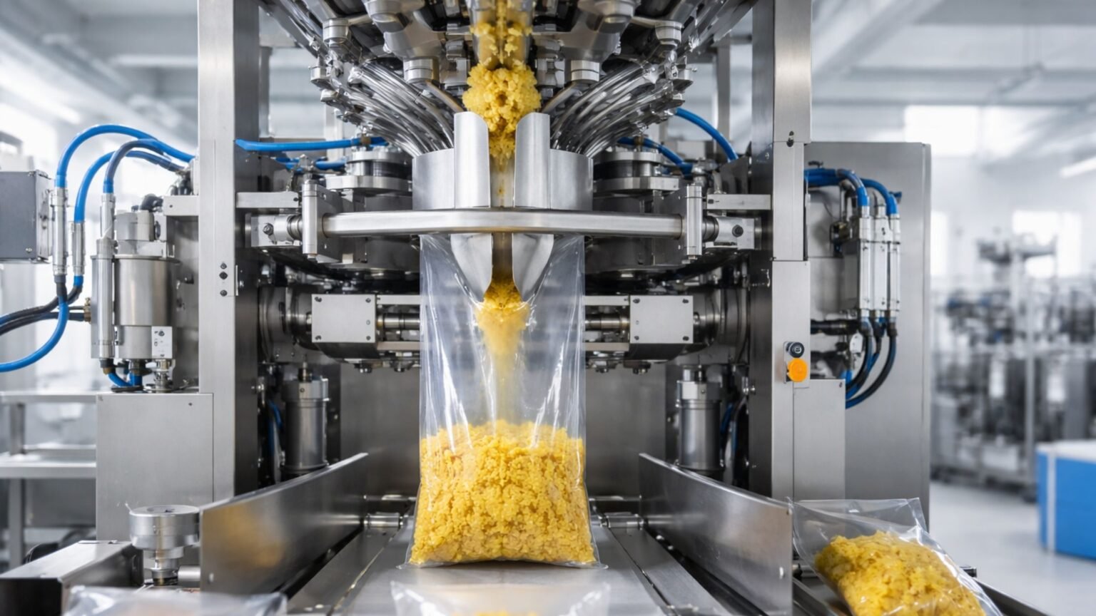 High Volume Bagging Machine Vertical Bagging Machine Solutions for High-Speed Packaging
