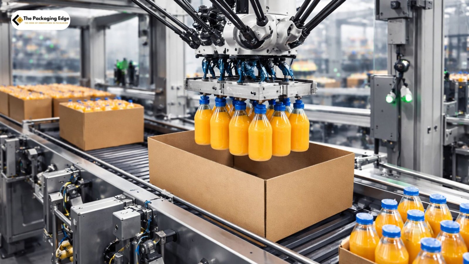 Top Load Pack Machine Top Load Case Packer Systems for Efficient Packaging Lines