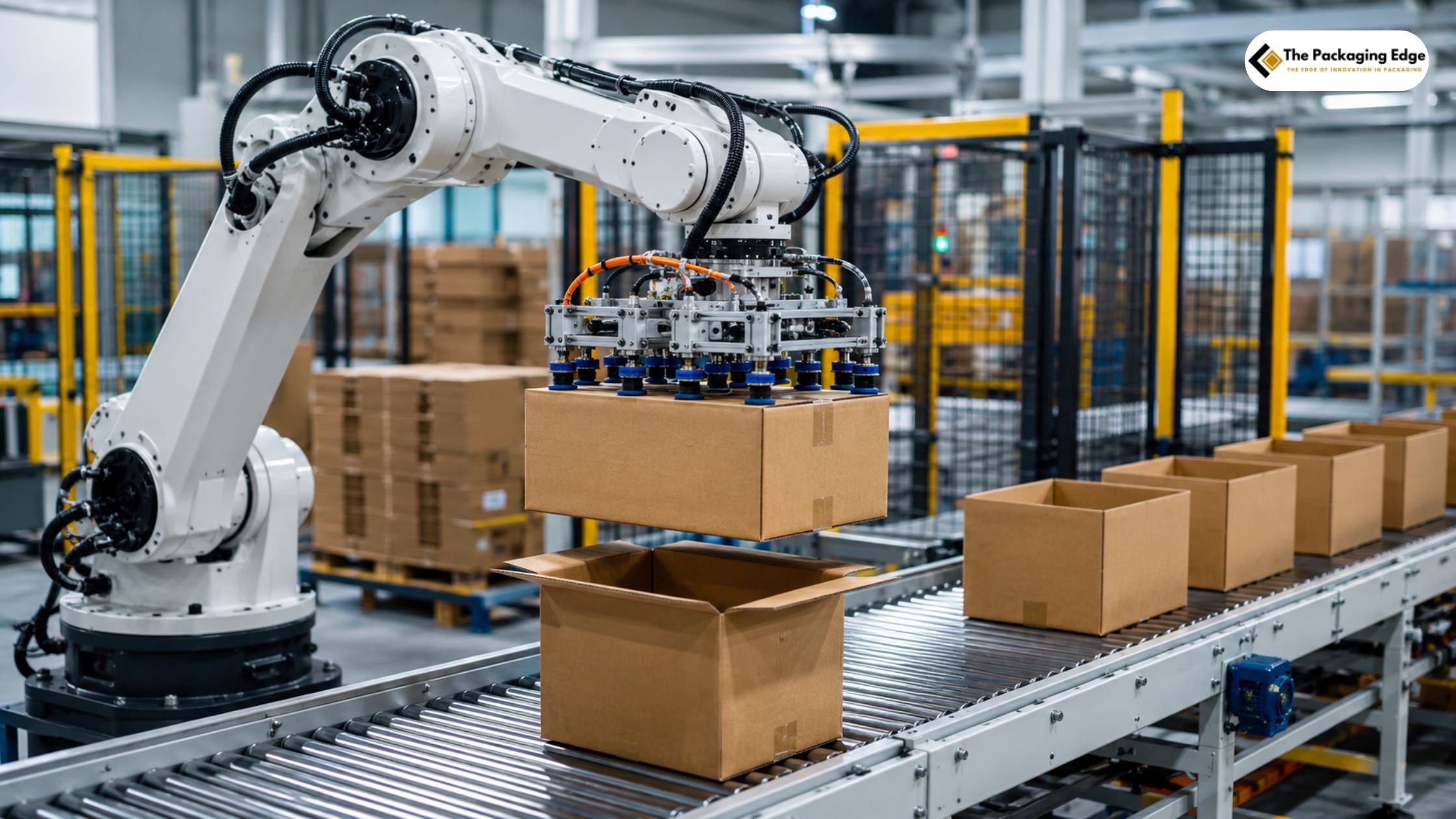 Robotic Case Packers: The Future of Automated Case Packing